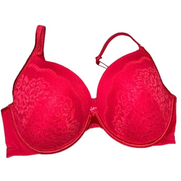 Olga Intimates & Sleepwear Olga Flirty Deep Plunge Lace Bra 38ddd